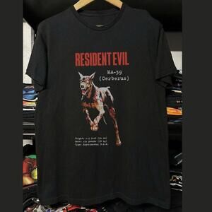 Resident Evil Ma-59 Cerberus Black And Red T-Shirt